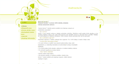 Desktop Screenshot of matracis.lv
